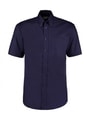 Overhemden korte mouw Kustom Kit KK109 midnight navy